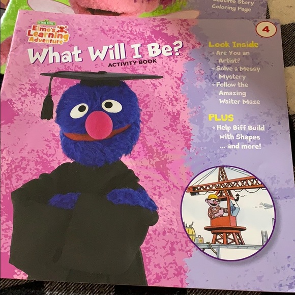 SesameStreet Elmo Learning Adventure Activity Book - Picture 9 of 16